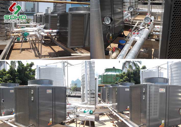 Lắp Đặt M&aacute;y Bơm Nhiệt Nước N&oacute;ng Deron