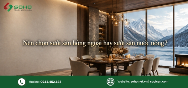 Nên chọn sưởi sàn hồng ngoại hay sưởi sàn nước nóng?