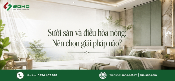 Sưởi sàn và điều hòa nóng: Nên chọn giải pháp nào?