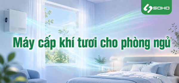 Máy cấp khí tươi cho phòng ngủ