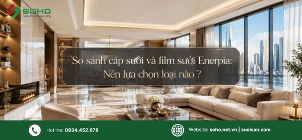 So sánh cáp sưởi và film sưởi Enerpia: Nên lựa chọn loại nào?