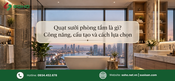 Quạt sưởi phòng tắm là gì? Công năng, cấu tạo và cách lựa chọn