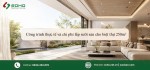 Công trình thực tế và chi phí lắp sưởi sàn cho biệt thự 250m2