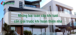 Những bài toán cấp khí tươi cần giải trước khi hoàn thiện nhà