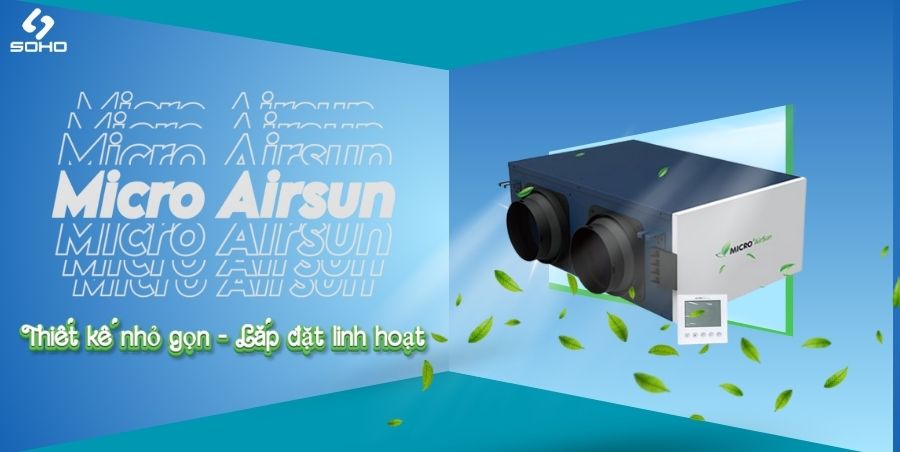 Ưu điểm nổi bật của máy cấp khí tươi Micro Airsun