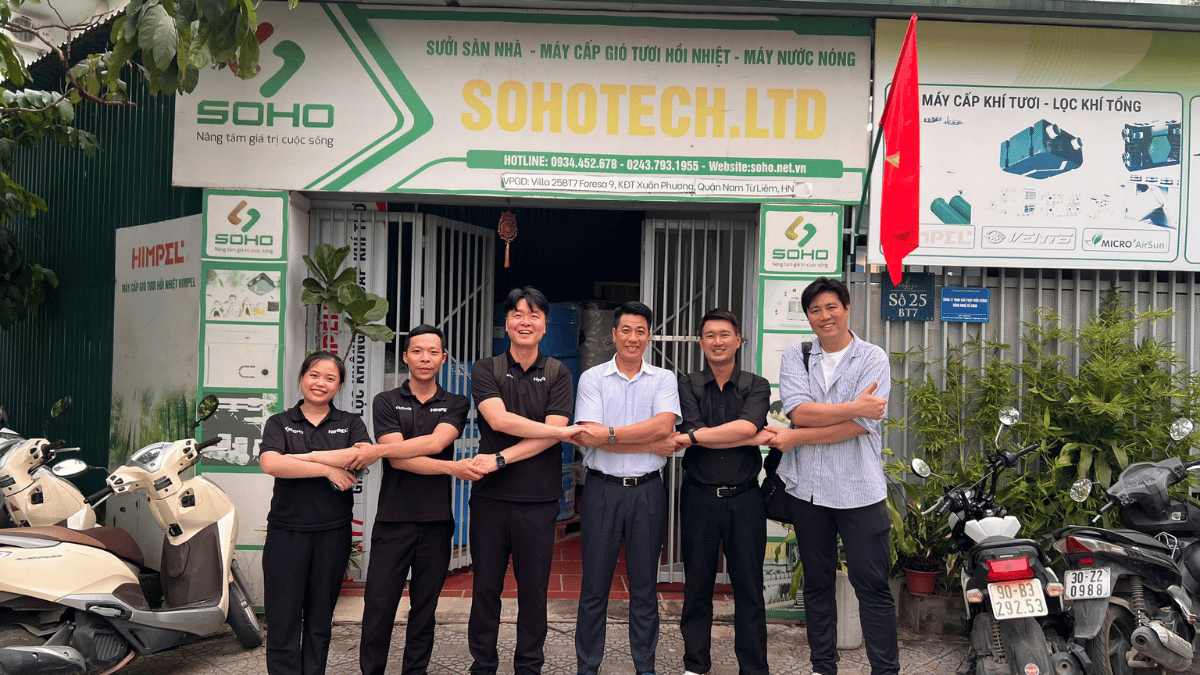 Đẩy Mạnh Chuyển Giao Công Nghệ: Himpel Đào Tạo Chuyên Sâu Về Máy Cấp Khí Tươi Cho SOHO