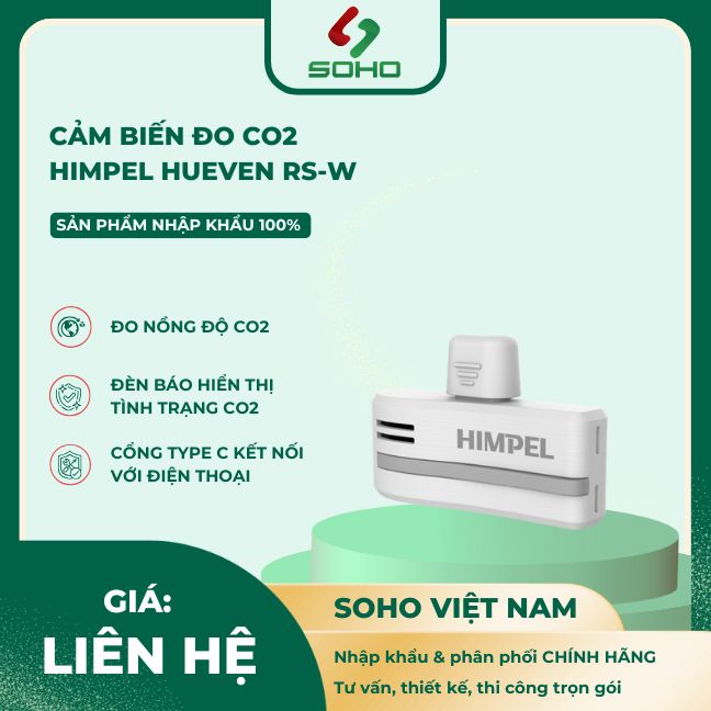 Cảm biến CO2 dùng cho điện thoại Himpel Hueven RS-W - Trắng