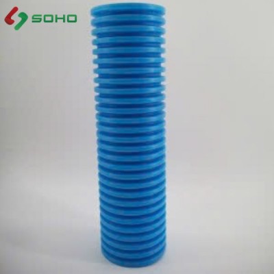 Ống cấp gió tươi mềm 2 lớp bằng nhựa kháng khuẩn PE HDPE D90