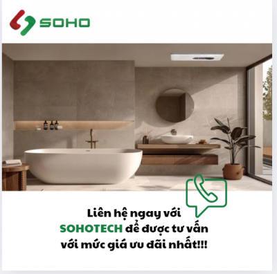 Quạt sưởi âm trần Himpel Huezzente Nova