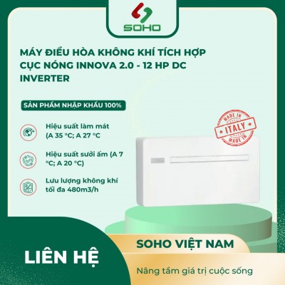 Máy điều hòa không khí không có cục nóng Innova 2.0 - 12 HP DC Inverter