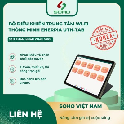 Bộ điều khiển trung tâm Wi-Fi thông minh Enerpia UTH-TAB