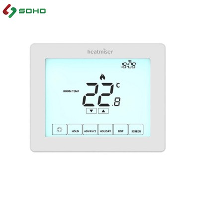 Bộ điều khiển nhiệt sưởi nước nóng Heatmiser Touch-E V2