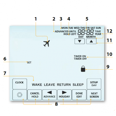Bộ điều khiển nhiệt sưởi nước nóng Heatmiser Touch-E V2