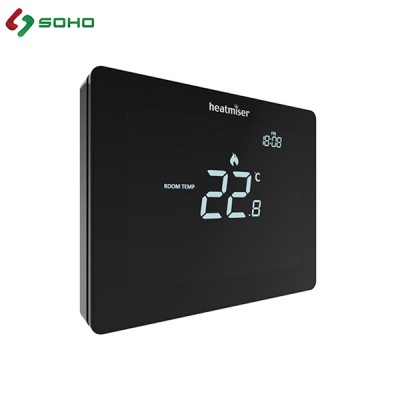 Bộ điều khiển nhiệt sưởi nước nóng Heatmiser Touch Carbon