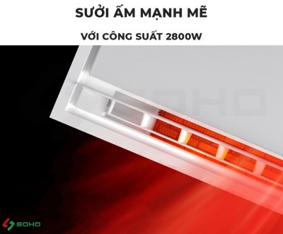 Quạt sưởi âm trần SOHO AIR Premium