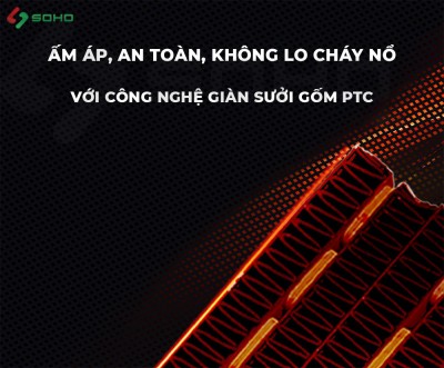 Quạt sưởi âm trần SOHO AIR Premium