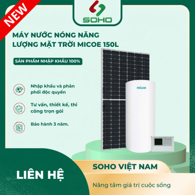 Máy Nước Nóng Năng Lượng Mặt Trời Micoe 150L