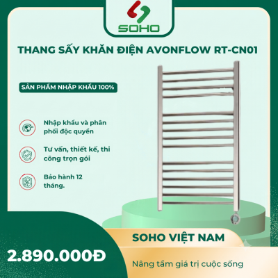 Thang sấy khăn điện avonflow RT-CN01 