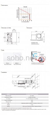 Quạt Thông Gió Âm Trần Himpel FZA-C80