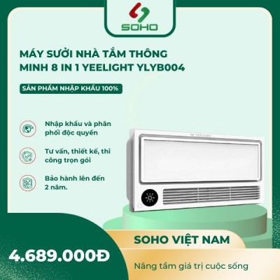 Máy sưởi nhà tắm thông minh 8 in 1 Yeelight YLYB004