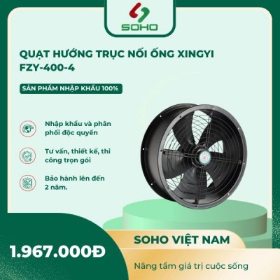 Quạt hướng trục nối ống XingYi FZY-400-4