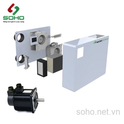 Máy cấp gió tươi gắn tường Micro Airsun Ree-EXW12D1