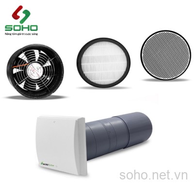 Máy cấp gió tươi gắn tường Micro Airsun Ree-EXNP4-A