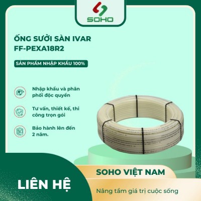 Ống Sưởi Sàn Ivar FF-PEXA18R2