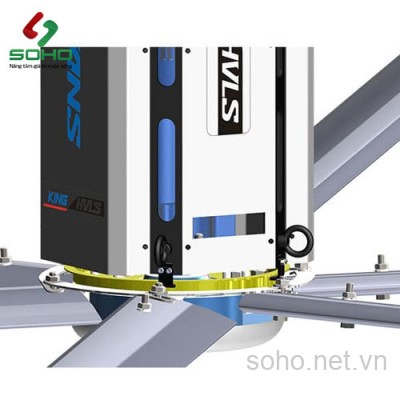 Quạt Trần Công Nghiệp HVLS RT Fans RTF-CF-6E