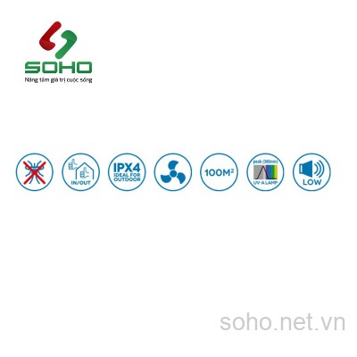 ĐÈN UV BẮT CÔN TRÙNG ARGO GARDEN