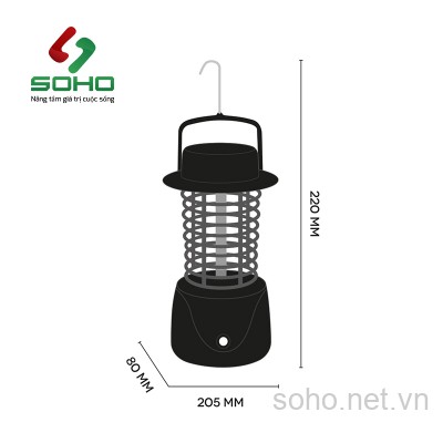 ĐÈN UV BẮT CÔN TRÙNG ARGO SEROTINO