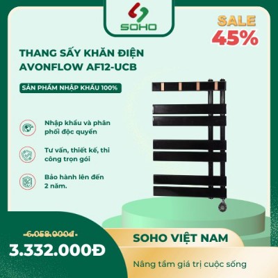 THANG SẤY KHĂN ĐIỆN AVONFLOW AF12-UCB