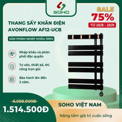 THANG SẤY KHĂN ĐIỆN AVONFLOW AF12-UCB