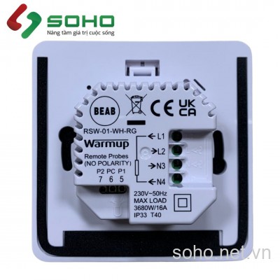Bộ điều khiển Warm Up Element Wifi 