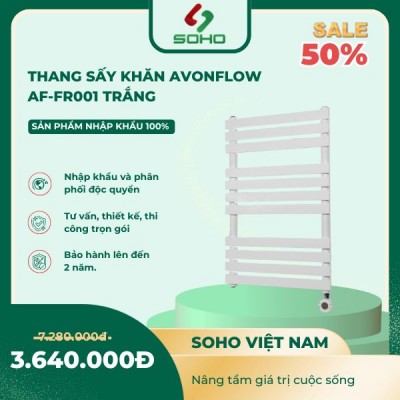 Thang Sấy Khăn Avonflow AF-FR001 Trắng