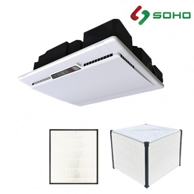 Bộ lọc thay thế Máy cấp gió tươi hồi nhiệt Himpel HRD-50C/ HRD-70C