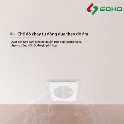 Quạt thông gió âm trần Himpel FZD-C160N