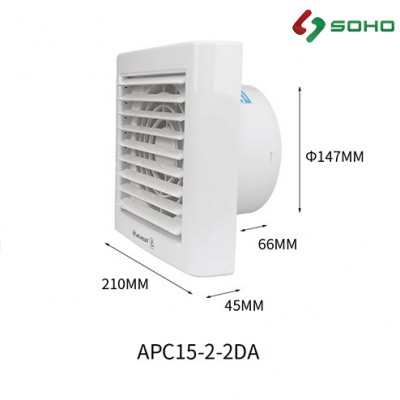 Quạt thông gió gắn tường Jinling  APC15-2-2DA