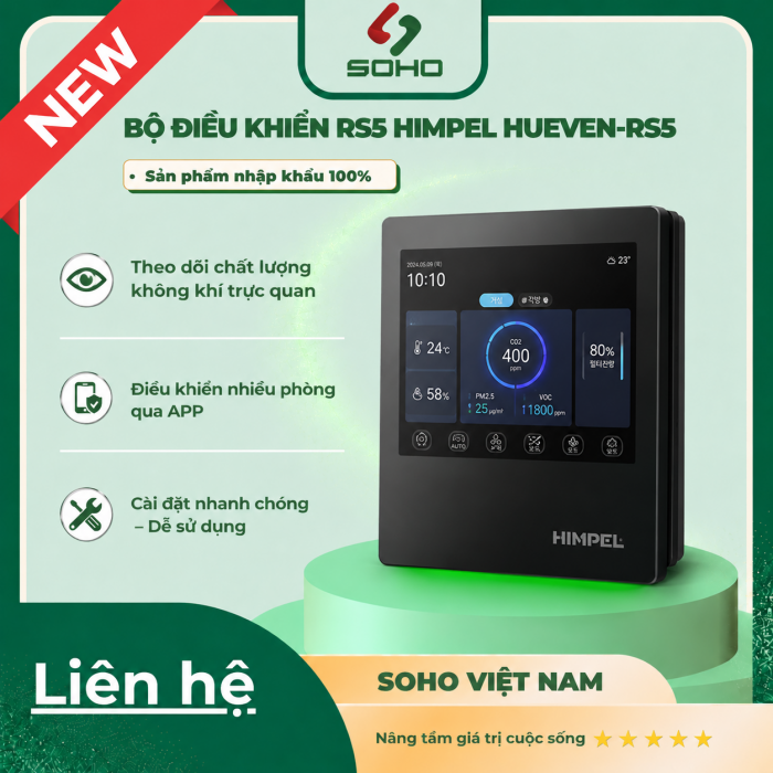 Bộ điều khiển chất lượng không khí Himpel HUEVEN-RS5