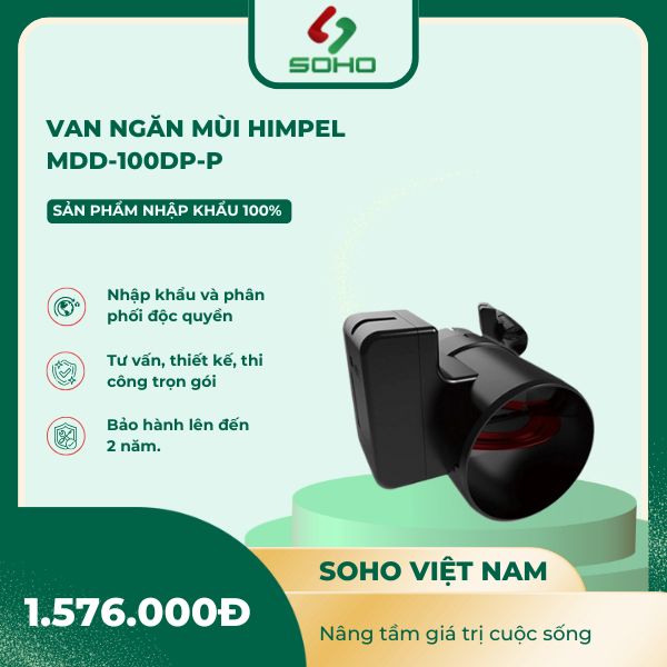 Van ngăn mùi Himpel MDD-100dp-P