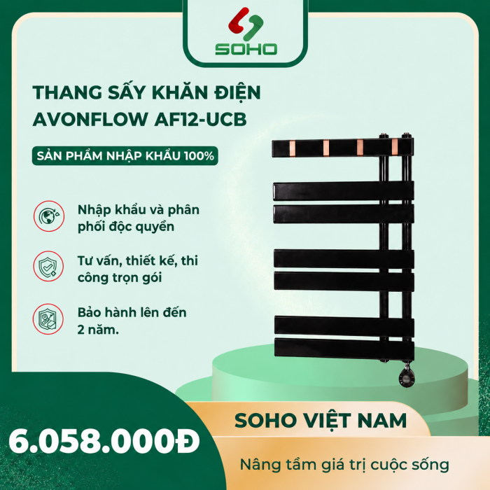 THANG SẤY KHĂN ĐIỆN AVONFLOW AF12-UCB