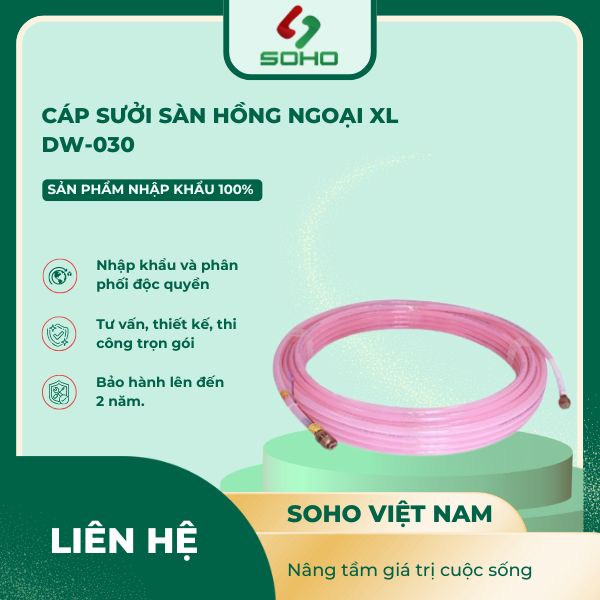 Cáp sưởi sàn hồng ngoại XL DW-030
