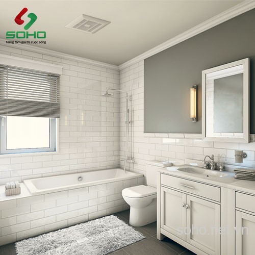 Quạt Thông Gió Âm Trần Vents CBF LP 200