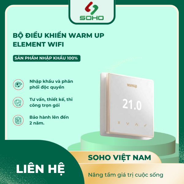 Bộ điều khiển Warm Up Element Wifi 